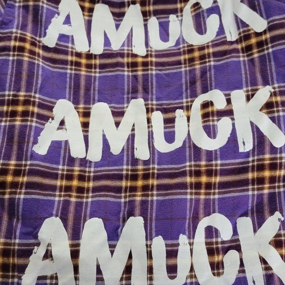 Cakeworthy Disney Hocus Pocus Amuck Amuck Amuck Flannel - Picture 1 of 3